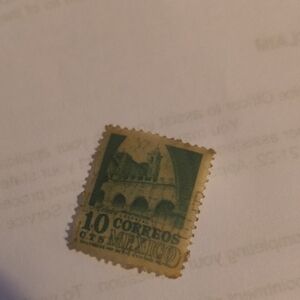 Vintage Mexican Postage Stamp